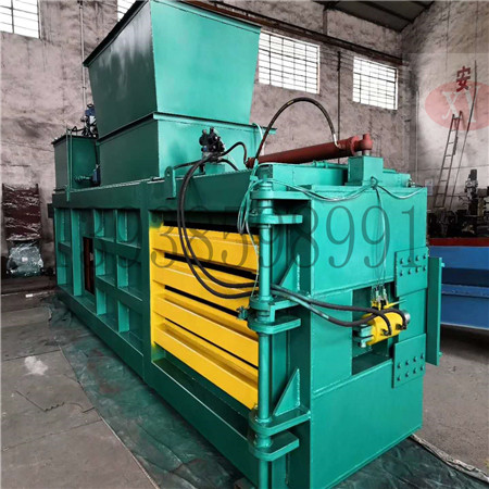 180噸多功能帶門式報紙打包機現場安裝簡單 試機效果良好