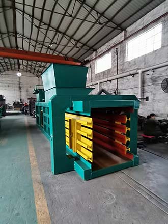 節(jié)省用電的廢紙打包機(jī)正式運(yùn)轉(zhuǎn)后超載怎么辦